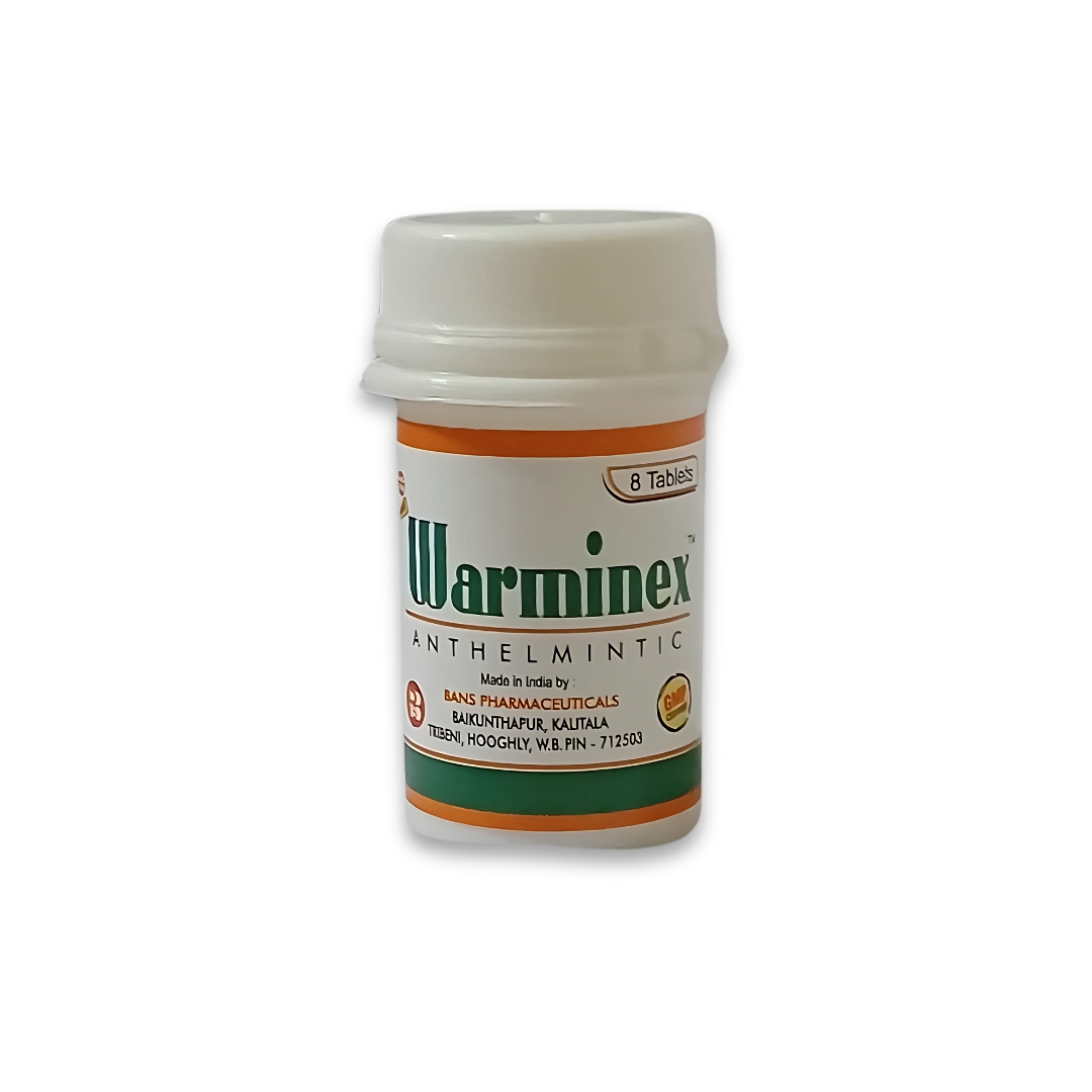 WARMINEX TABLETS (ALL TYPES OF WORM)